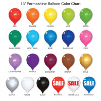 13 Inch Permashine Balloon
