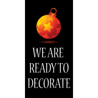 Christmas Ball Star Blvd. Banner