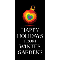 Christmas Ball Heart Blvd. Banner
