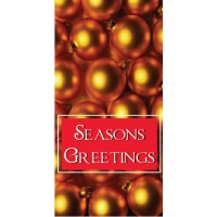 Shimmering Ball Parking Lot Banner
