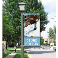 Small Custom Boulevard Banner