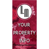 Pink Butterfly Street Banner