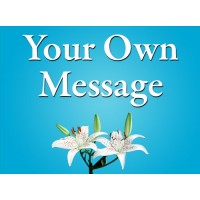 Spring Blooms Sign