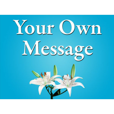 Spring Blooms Sign