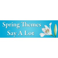 Spring Blooms Banner