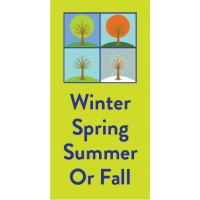 Seasons Change Pole Banner