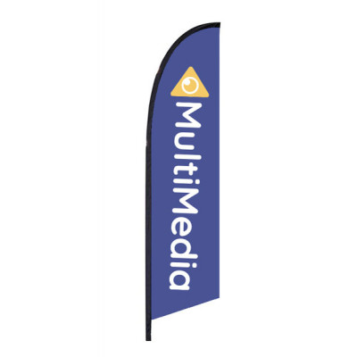 10.5 Foot Medium Falcon Flag Single Sided 