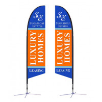 10.5 Ft. Falcon Flag Double Sided Kit