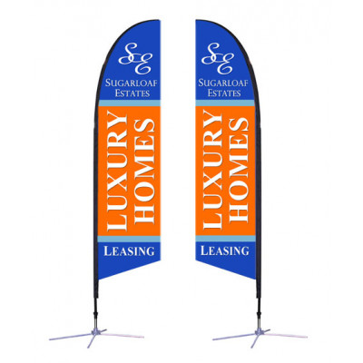 10.5 Ft. Falcon Flag Double Sided Kit