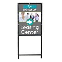 Vertical Sign Frame