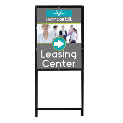 Vertical Sign Frame
