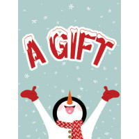 Snowman Joy Gift Sign