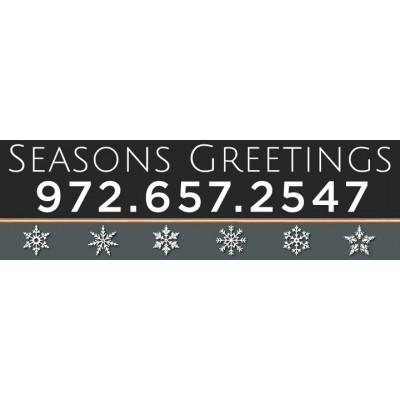 Winter Snowflakes Banner