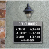 Office Hours Signs Office Hours Signs