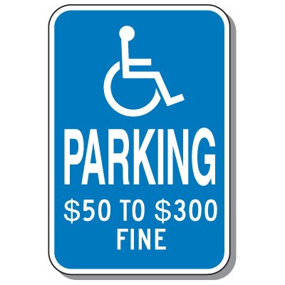 Missouri Handicap Sign