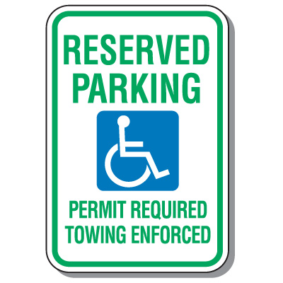 Arkansas Handicap Sign
