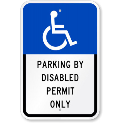 Florida Handicap Parking Sign