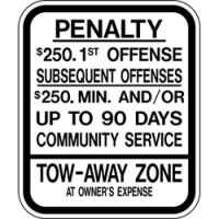 New Jersey Handicap Sign