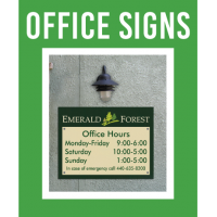 Office and Model Signs Office and Model Signs