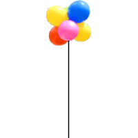 Bobber Six Balloon Cluster Kit
