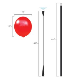 BalloonBobber Deluxe Pole Kit