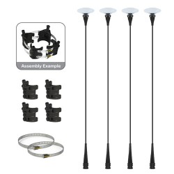 DuraBalloon Light Pole Kit 4 Pack