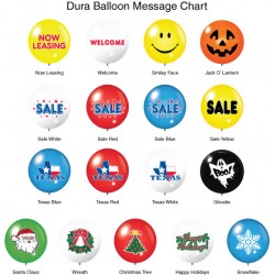 DuraBalloon Deluxe Long 48" (or Short 24") Pole Kit with ground stake