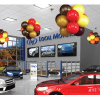 12 Balloon Hanging Cluster Kit