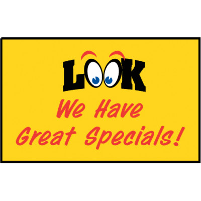 Look Great Specials Banner
