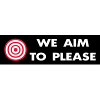 Aim to Please Banner