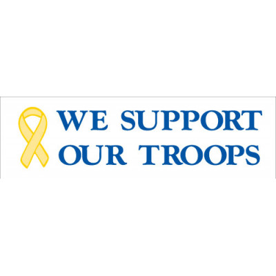 Support Our Troops Banner