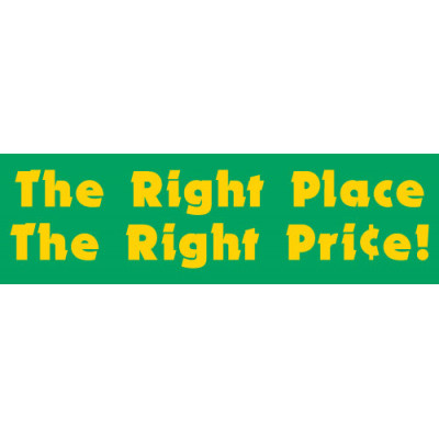 Right Price Banner