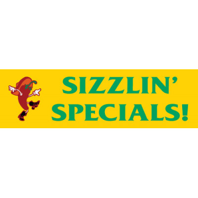 Sizzlin Specials Banner