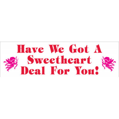 Sweetheart Banner