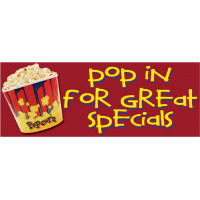 Low Cost Pop In Banner
