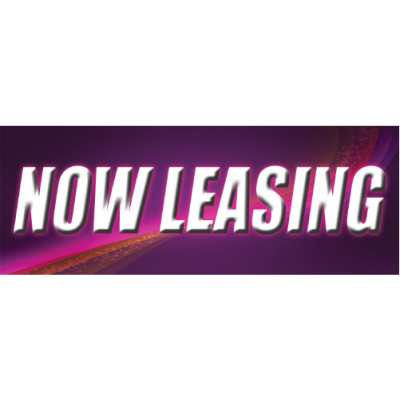 Low Cost Now Leasing Banner