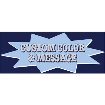 Custom Starburst Banner