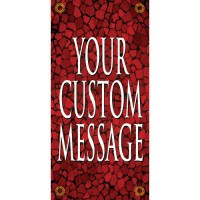 Tuscan Tile Ruby Light Pole Banner