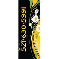 Windsong Yellow Left Banner