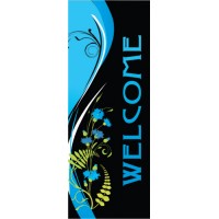 Windsong Blue Right Banner