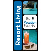 Snap Blue Pole Banners