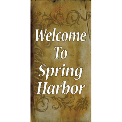 Classique Sepia Light Pole Banner