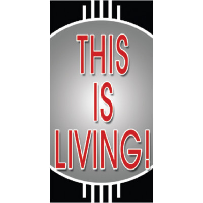 Art Deco Pole Banner