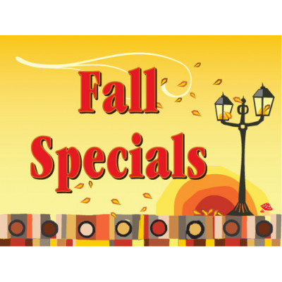 Beautiful Fall Lantern Sign
