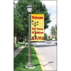 Beautiful Fall Lightpole Banner