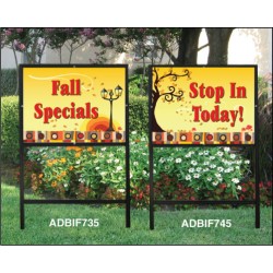 Beautiful Fall Lantern Sign
