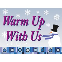 Beautiful Winter Snowman Sign