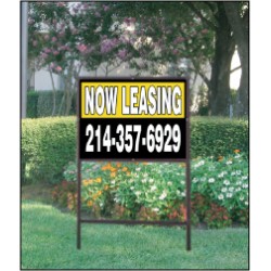 Block Party Sign Yellow