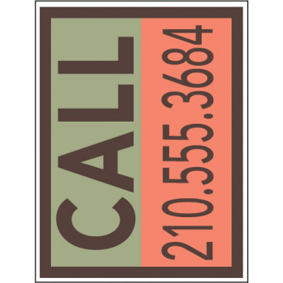 Coffee House Sage Salmon Sign