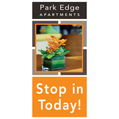 Exceptional Orange Light Pole Banner